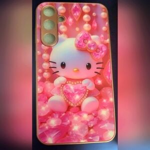 Cute Pink Cartoon Character Galaxy S23 FE Phone Case